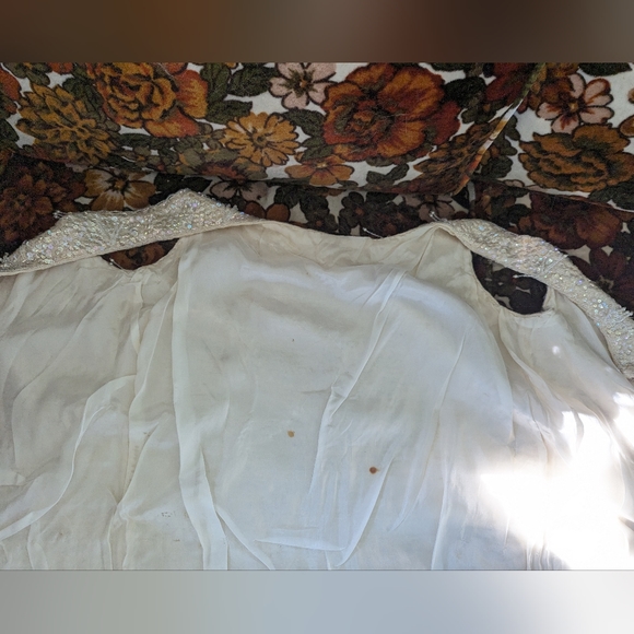 Vintage Beaded Sequin Top - Picture 6 of 8